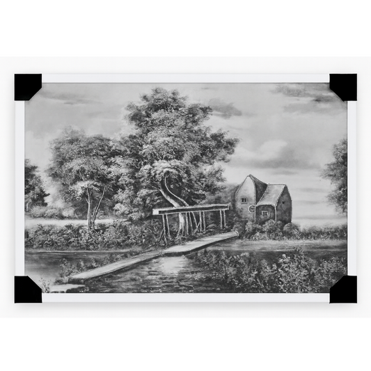 სურათები ხელით ნამუშევარი მეთოდით შავ თეთრი
