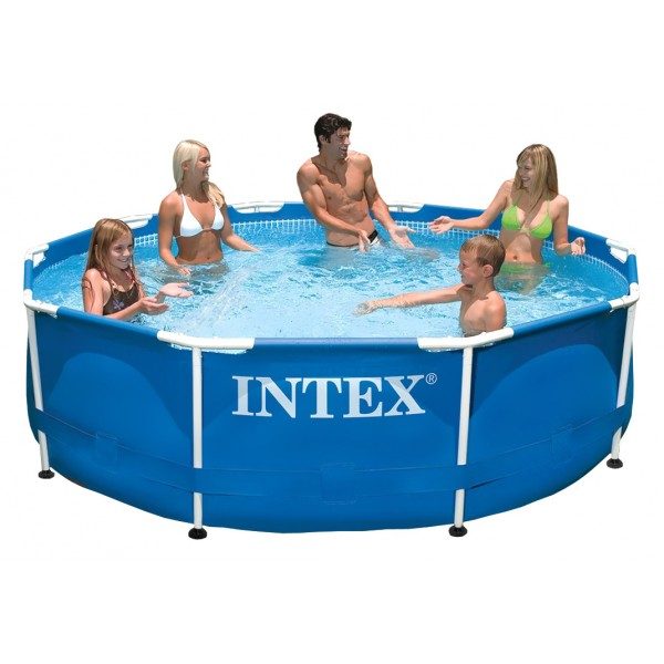 Intex 28200 Metal Frame მრგვალი აუზი