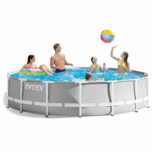 Intex 26724 ეზოს ასაწყობი მრგვალი აუზი