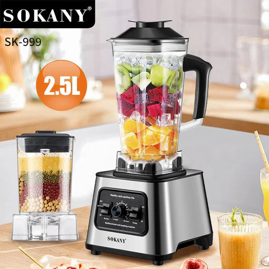 Sokany SK-999 მულტიფუნქციური ბლენდერი მაღალი სიმძლავრით